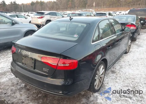 2016 Audi A4 2.0T Premium from USA, damaged, VIN WAUBFAFLXGN002380